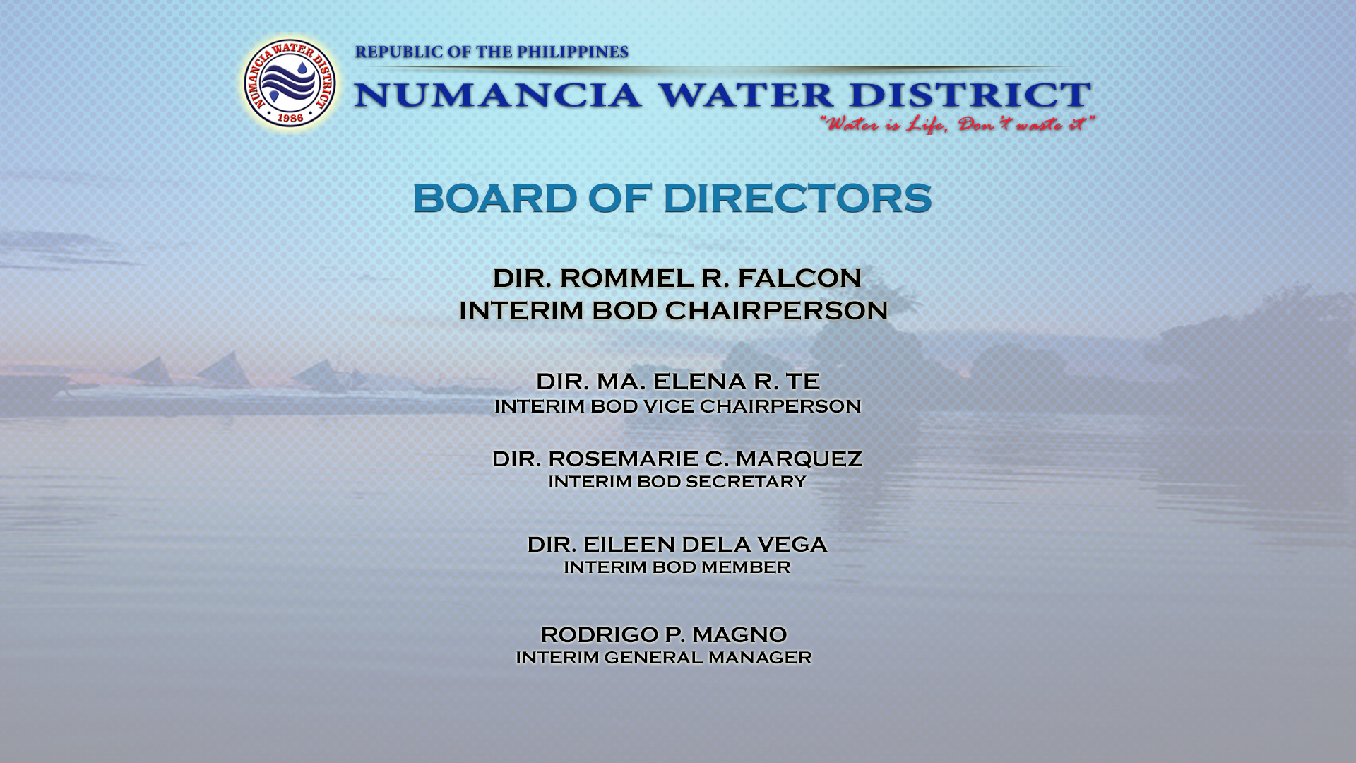 INTERIM NWD BOD